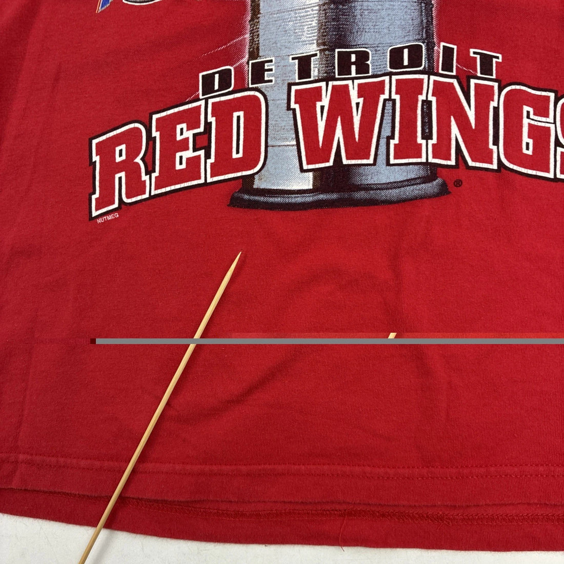 Vintage Detroit Red Wings Stanley Cup Champs T-Shirt Size Medium 1997 90s NHL
