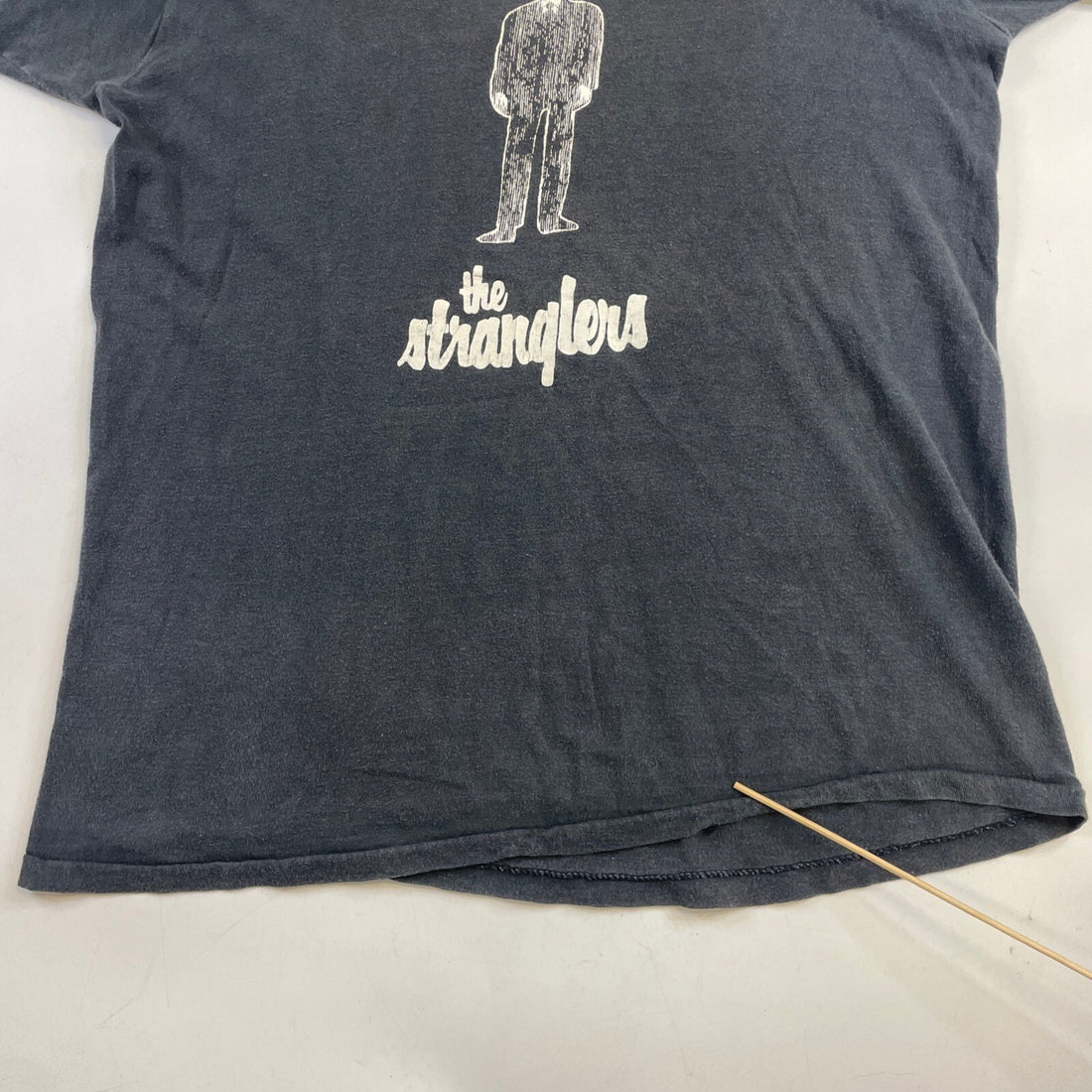 Vintage Men In Black The Stranglers T-Shirt Size Large 80s