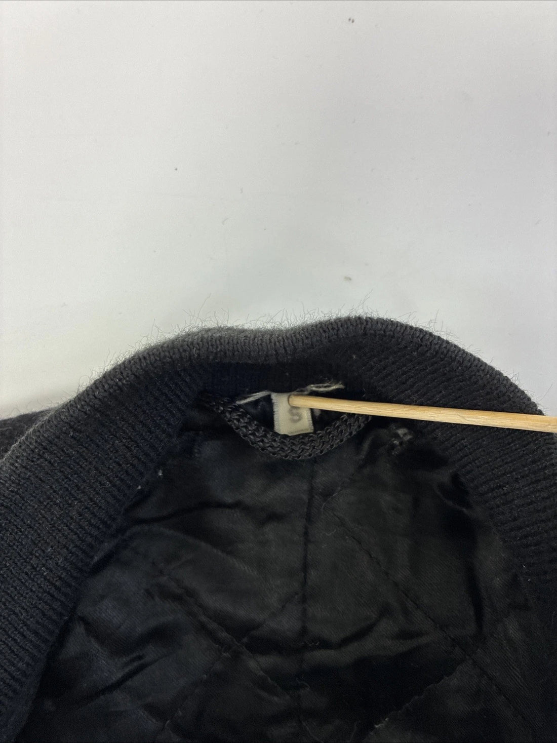 Vintage Hard Rock Cafe London Leather Wool Varsity Jacket Size Small