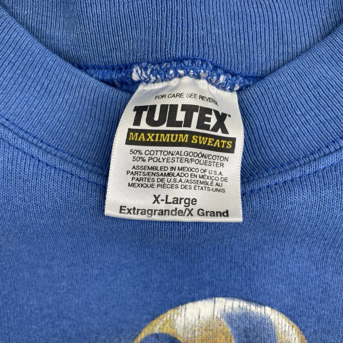 Vintage Kurt Warner St. Louis Rams Sweatshirt Crewneck Size XL 90s NFL