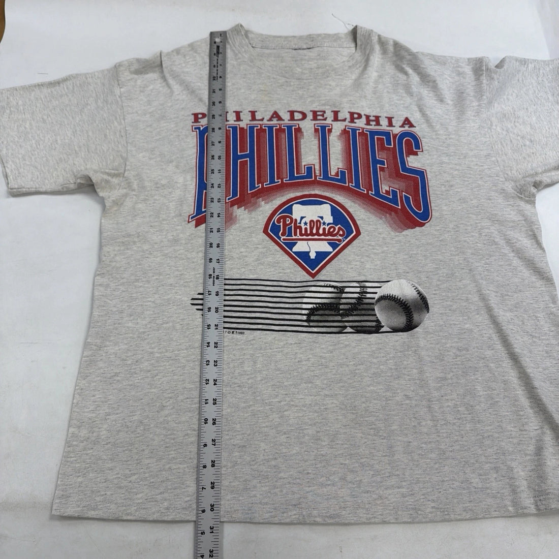 Vintage Philadelphia Phillies T-Shirt Size XL 90s MLB