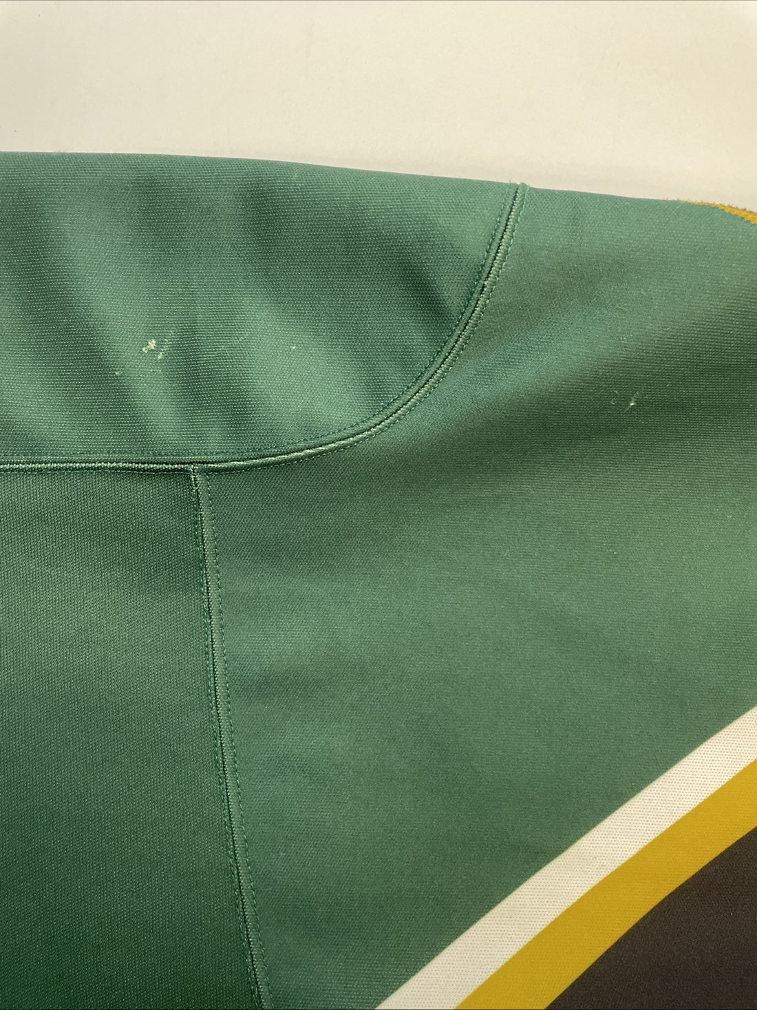 Vintage Campbell River Storm Authentic Hockey Jersey Size 54 Fight Strap VIJHL