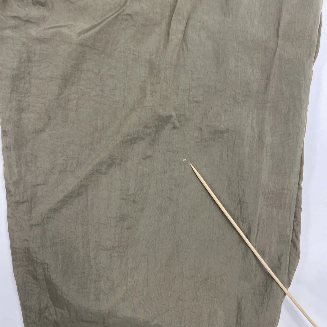 Vintage Nike Nylon Track Pants Size Large Tonal Olive Green