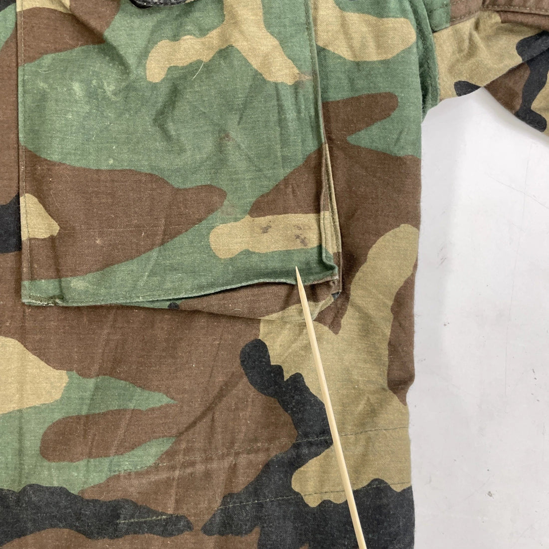 Cold Weather Camo Field Coat Jacket Size Small Long Army Military