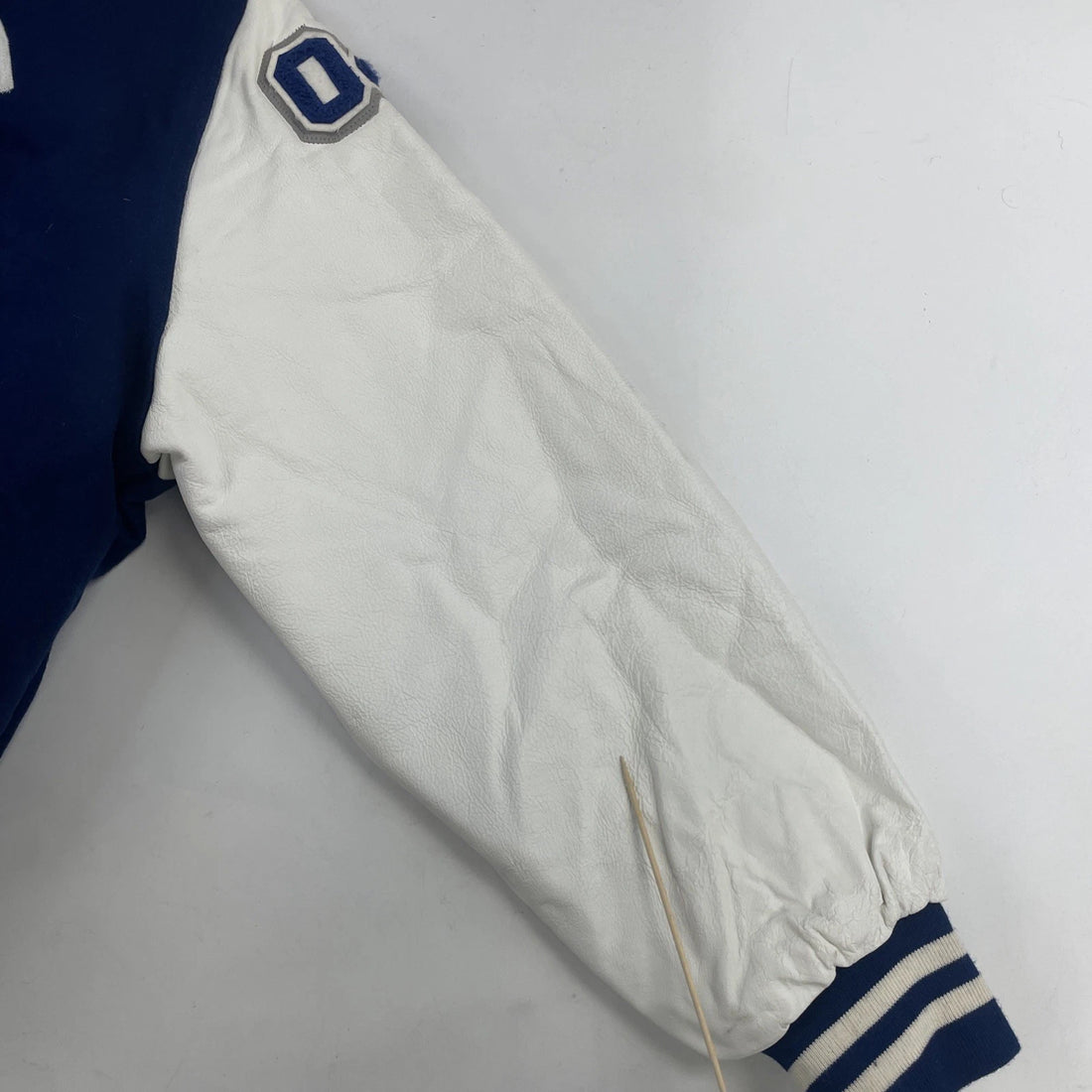 Vintage Lincoln Railsplitters Soccer Leather Wool Varsity Jacket Size 2XL