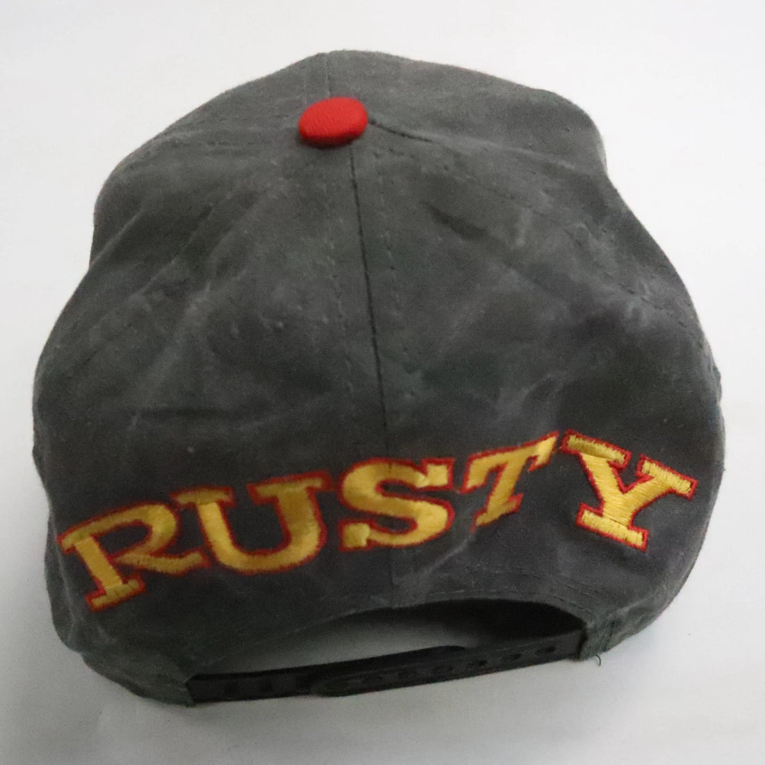 Vintage Rusty Wallace Miller Genuine Draft Racing Snapback Hat Cap OSFA Beer