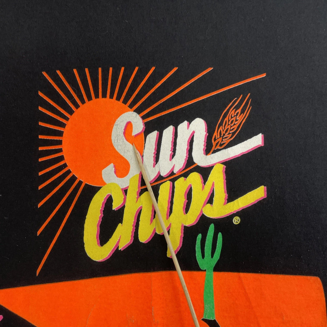 Vintage Sun Chips T-Shirt Size XL Snack Promo 90s