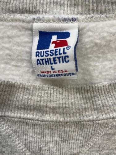 Vintage NCAA Hockey Tradition Russell Athletic Sweatshirt Crewneck Large 90s