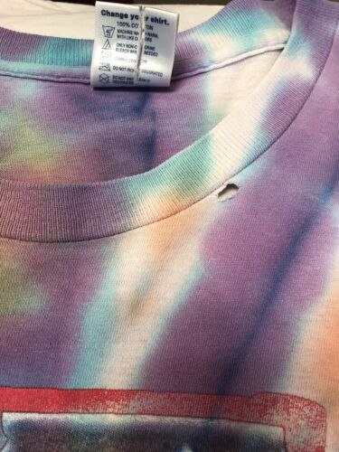Vintage The Yes Symphonic Tour Tie Dye T-Shirt Size XL Band Tee 2001