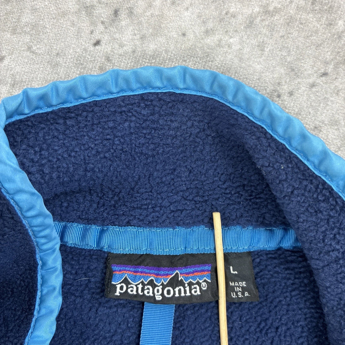 Vintage Patagonia Synchilla Snap T Fleece Jacket Size Large 90s