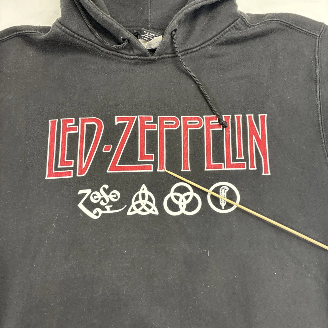 Vintage Led Zeppelin Artimonde Sweatshirt Hoodie Size Medium 2004