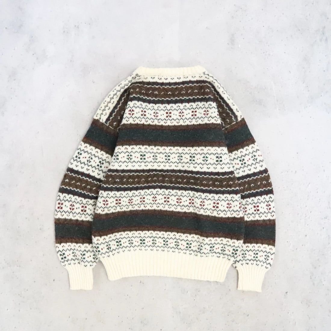 Vintage Wm. H. Leishman Wool Crewneck Sweater Size Small