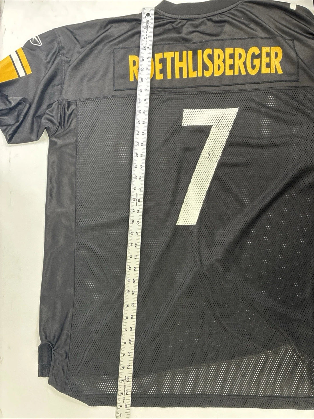 Vintage Pittsburgh Steelers Ben Roethlisberger Reebok Jersey Size 2XL NFL