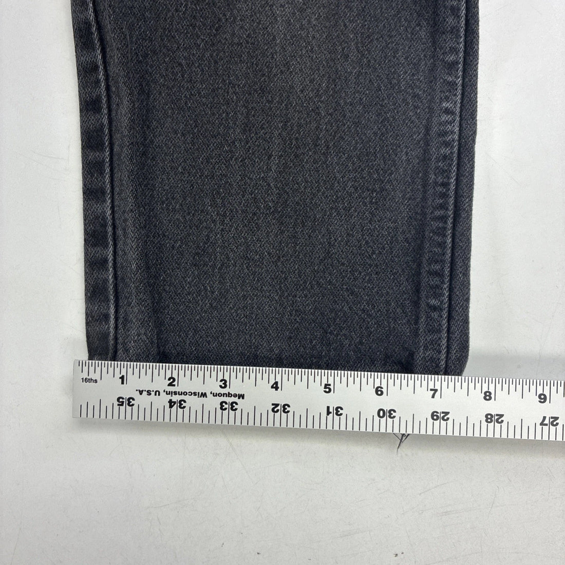 Vintage Wrangler Denim Jeans Pants Size 30 X 30 Black
