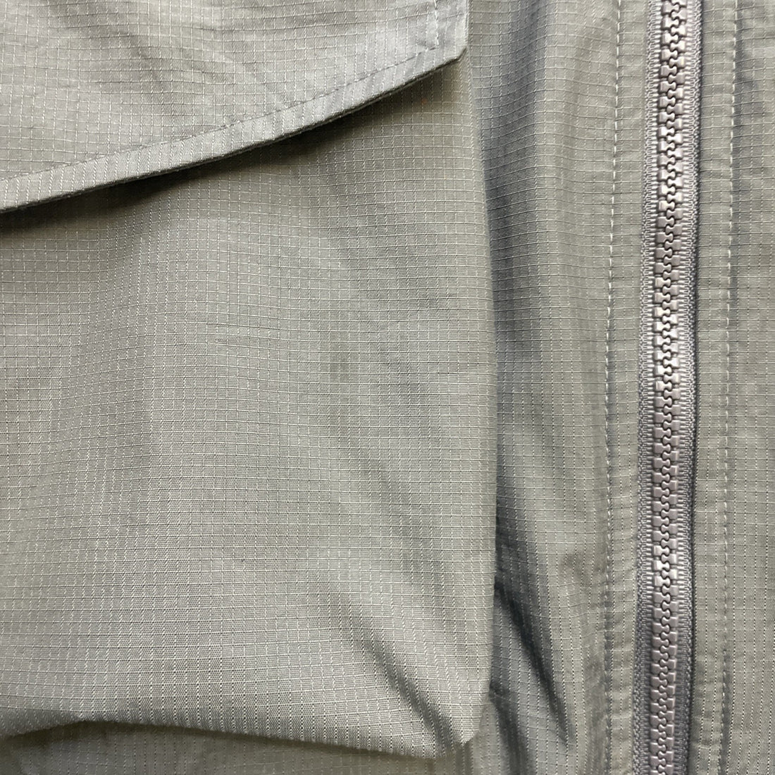 Vintage Nike ACG 3 Outer Layer Vest Jacket Size Medium Fleece Lined Gray