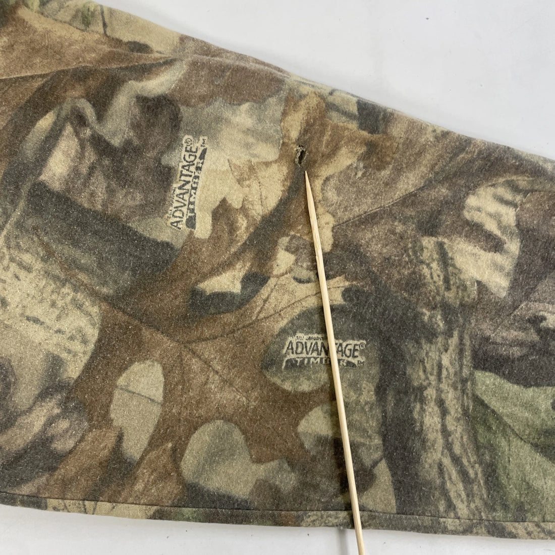 Vintage Ranger Advantage Timber Camo Long Sleeve T-Shirt Size XL