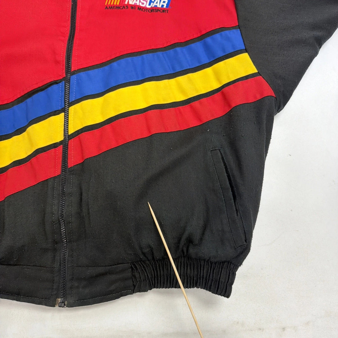 Vintage NASCAR Racing Bomber Jacket Size 2XL