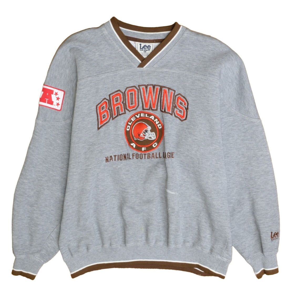 Vintage Cleveland Browns Lee Sweatshirt Crewneck Size Large NFL