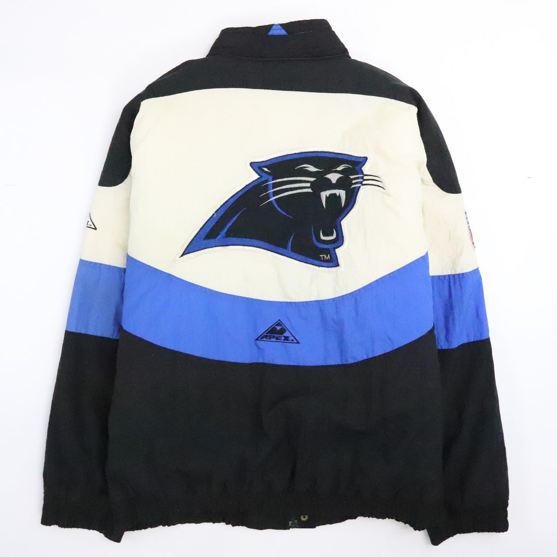 Vintage Carolina Panthers Apex One Puffer Jacket Size Large NFL