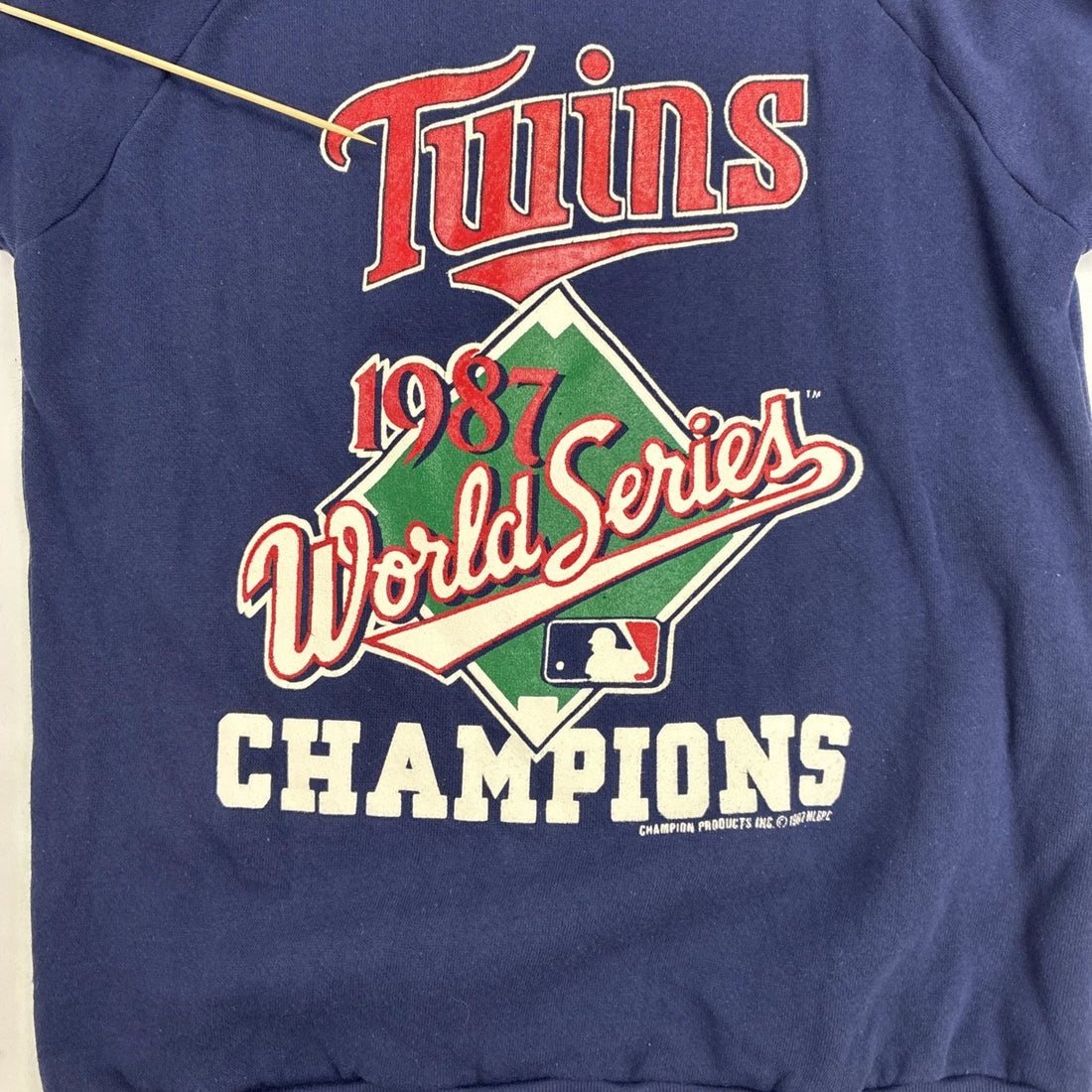 Vintage Minnesota Twins World Series Champion Sweatshirt Medium 1987 80s MLB