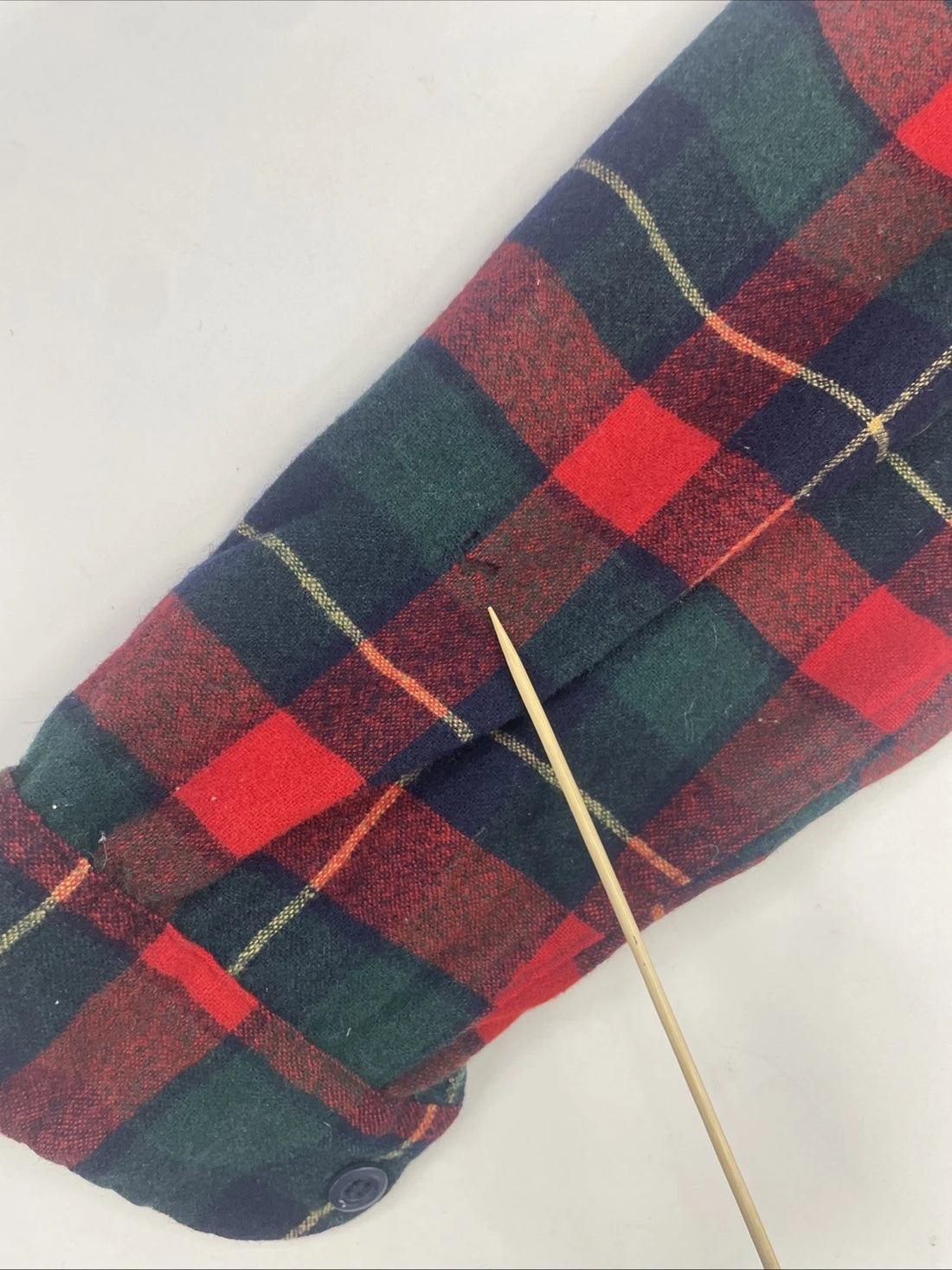 Vintage Pendleton Wool Board Button Up Shirt Size Small Plaid