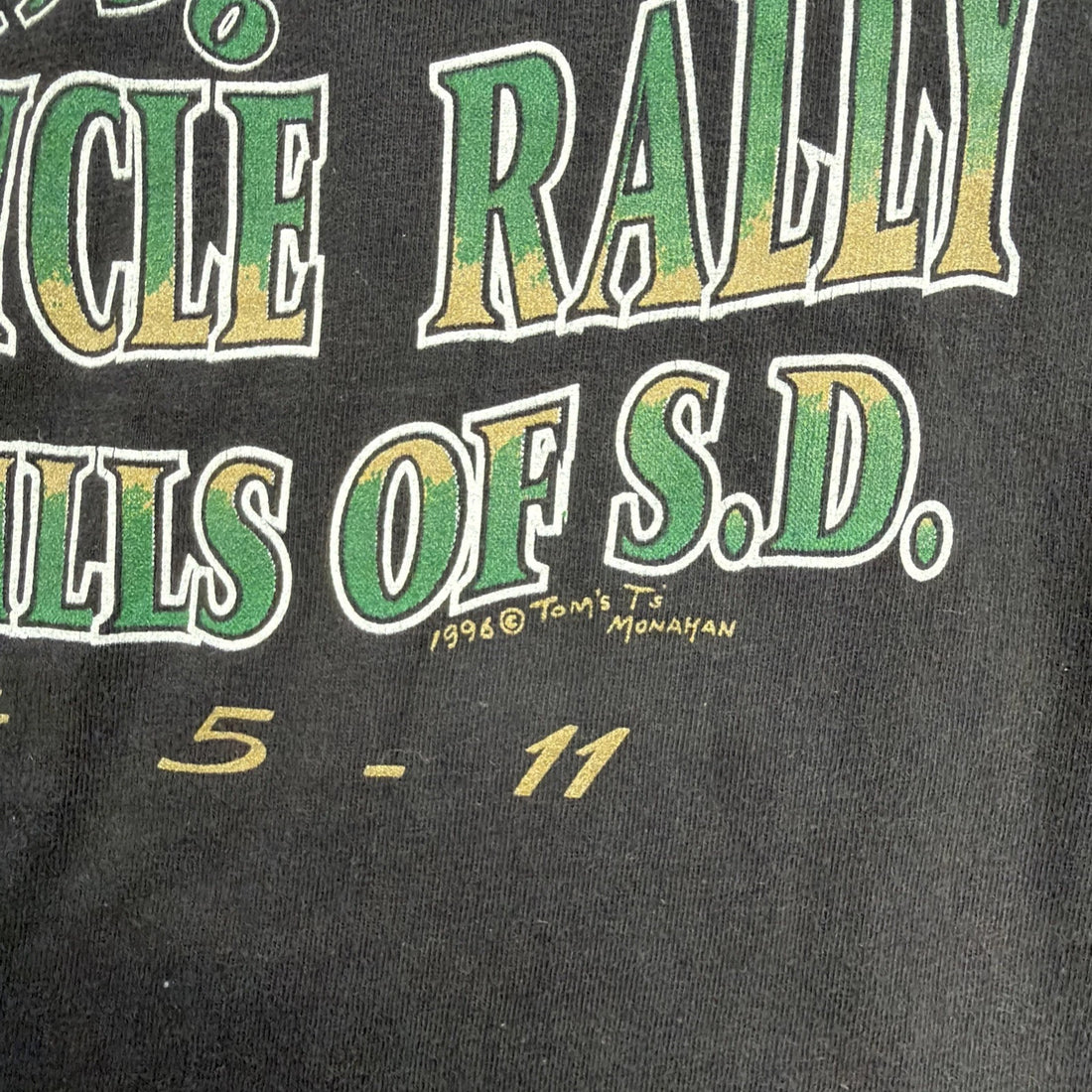Vintage Sturgis Black Hills Motor Classic Eagle 56th Annual T-Shirt Large 90s