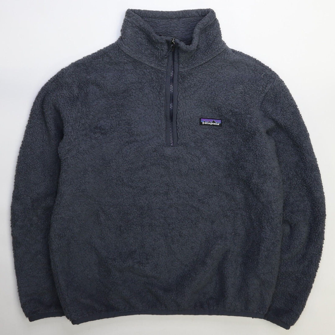 Patagonia 1/4 Zip Pullover Fleece Jacket Size Medium Gray