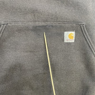 Carhartt Sweatshirt Hoodie Size XL Spell Out