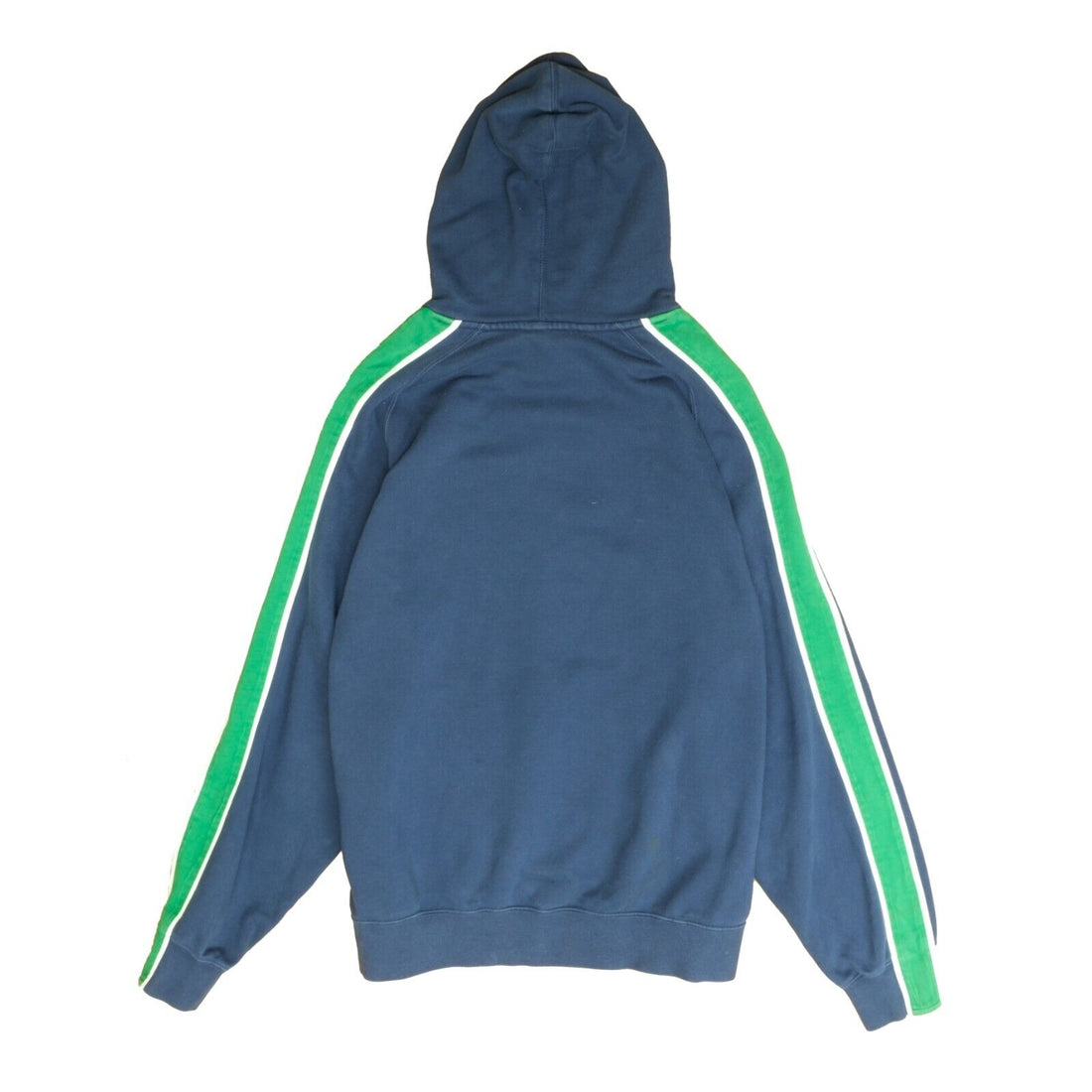 Vintage Nike Sweatshirt Hoodie Size XL Blue Green Big Swoosh