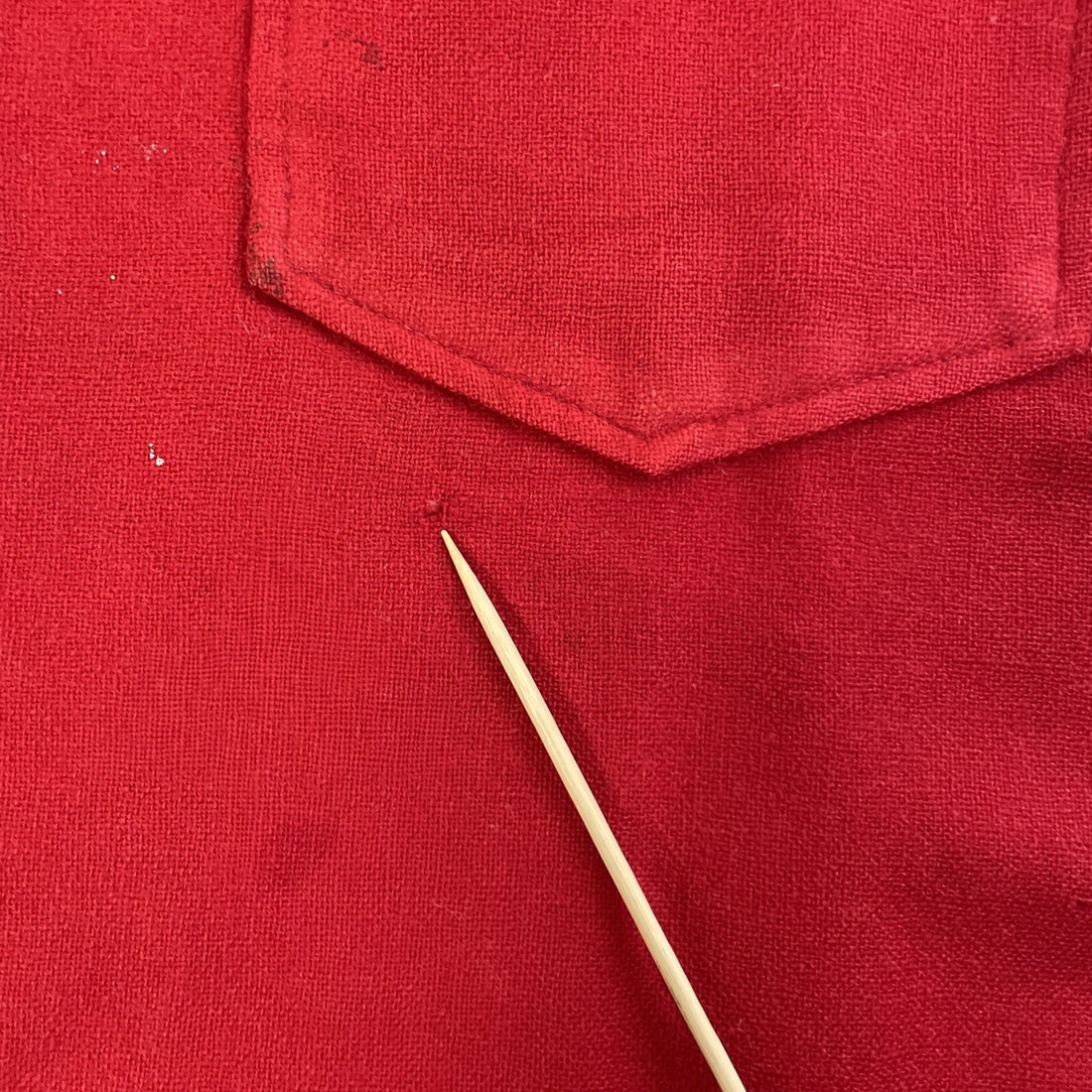 Vintage Pendleton Wool Button Up Shirt Size 17 1/2 Red