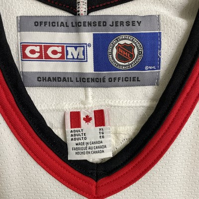 Vintage Chicago Blackhawks Clark Griswold CCM Jersey Size XL Stitched NHL