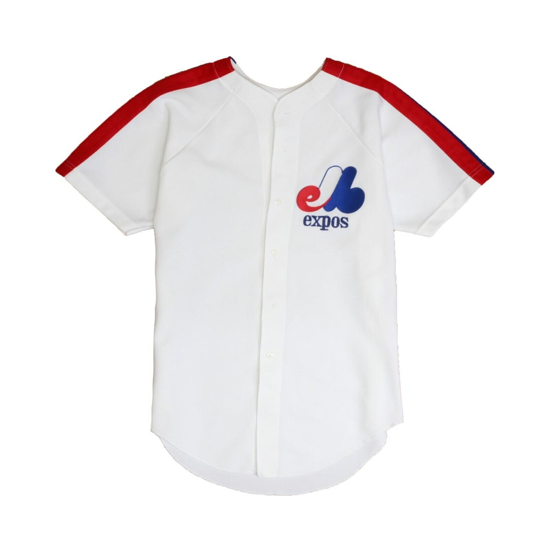Vintage Montreal Expos Baseball Jersey Size Medium White MLB