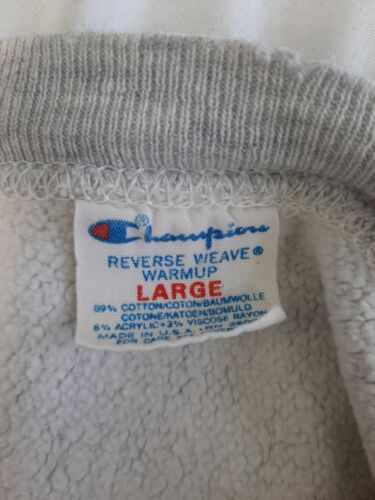 Vintage Minnesota Athletic Champion Reverse Weave Sweatshirt Size Large 80s  Gray