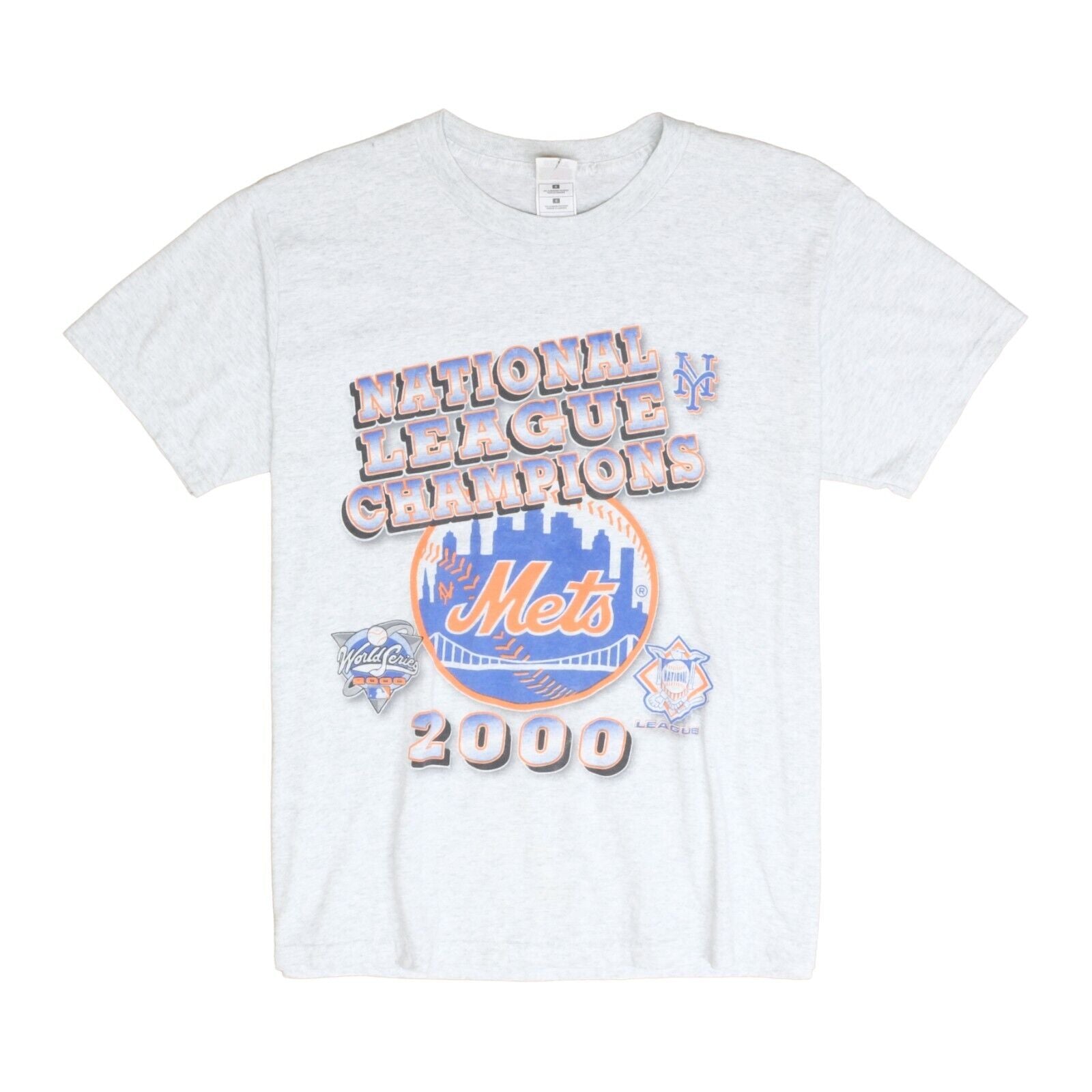 Vintage New York Mets National League Champions T-Shirt Size Large 2000 Y2K  MLB