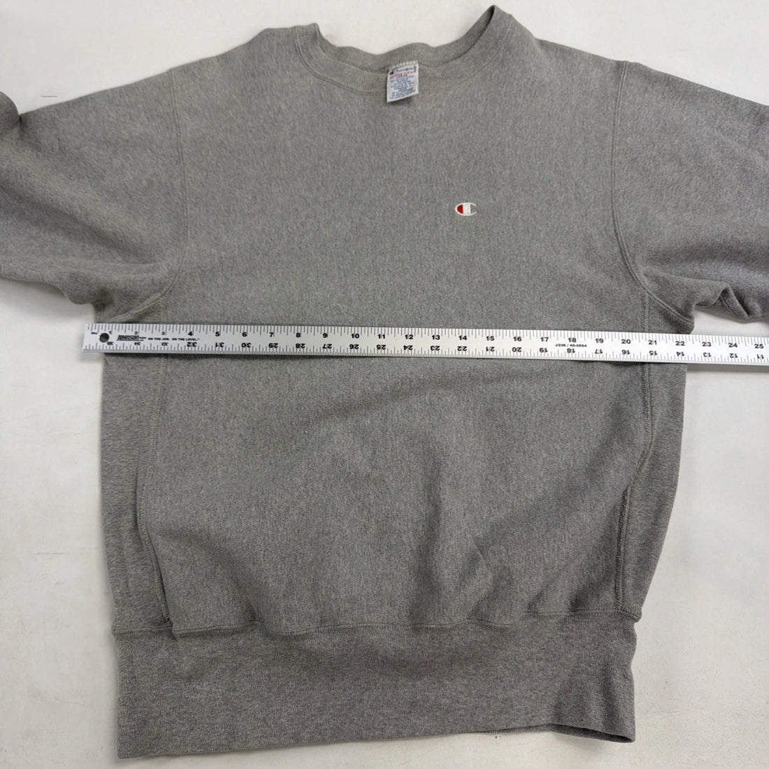 Vintage Champion Reverse Weave Crewneck Sweatshirt Size Large Gray 90s