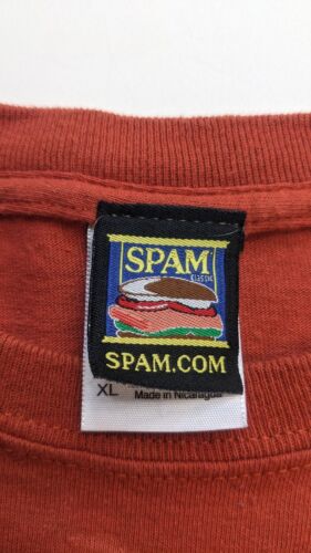 Spam Knight T-Shirt Size XL Orange