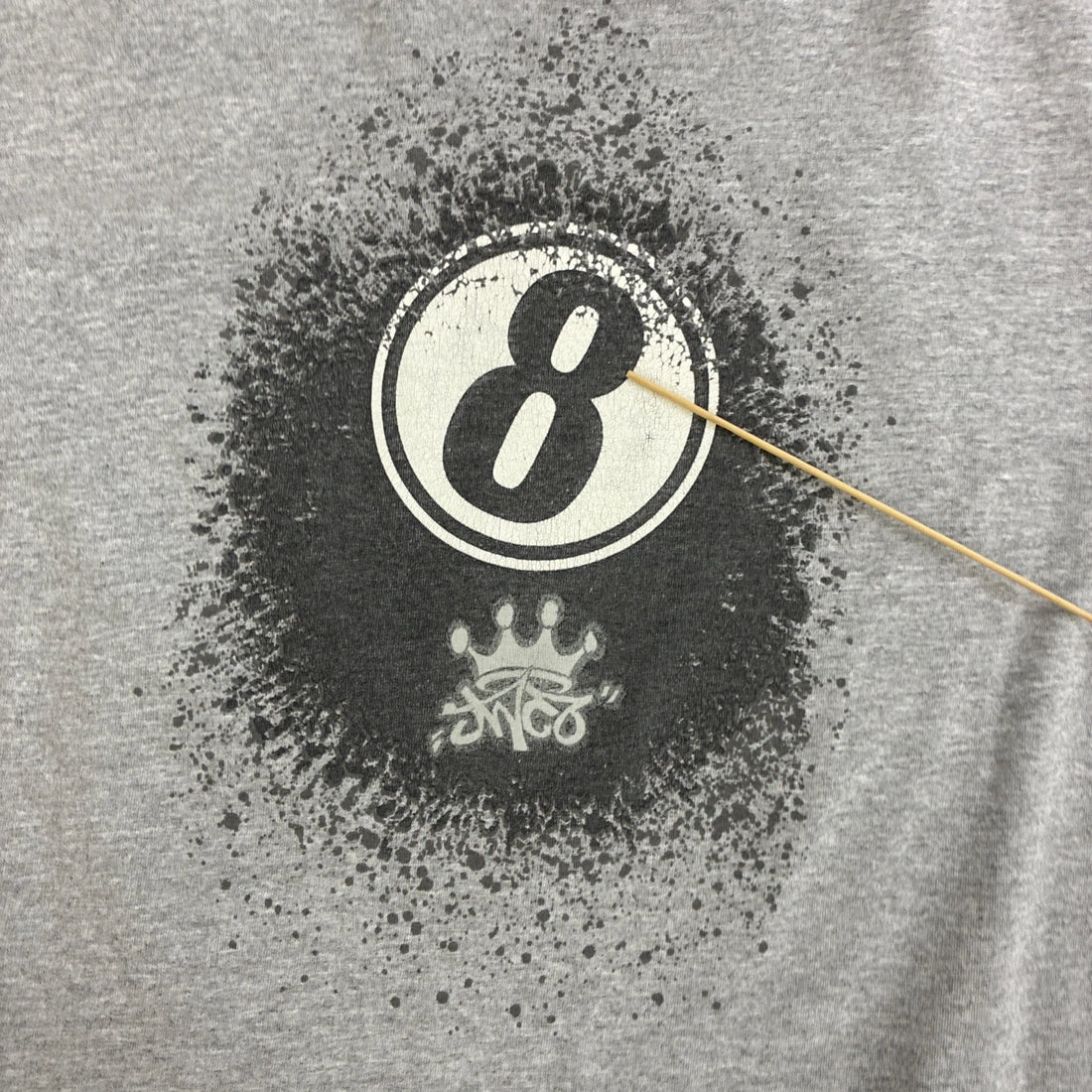 Vintage JNCO Eight Ball T-Shirt Size XL Y2K