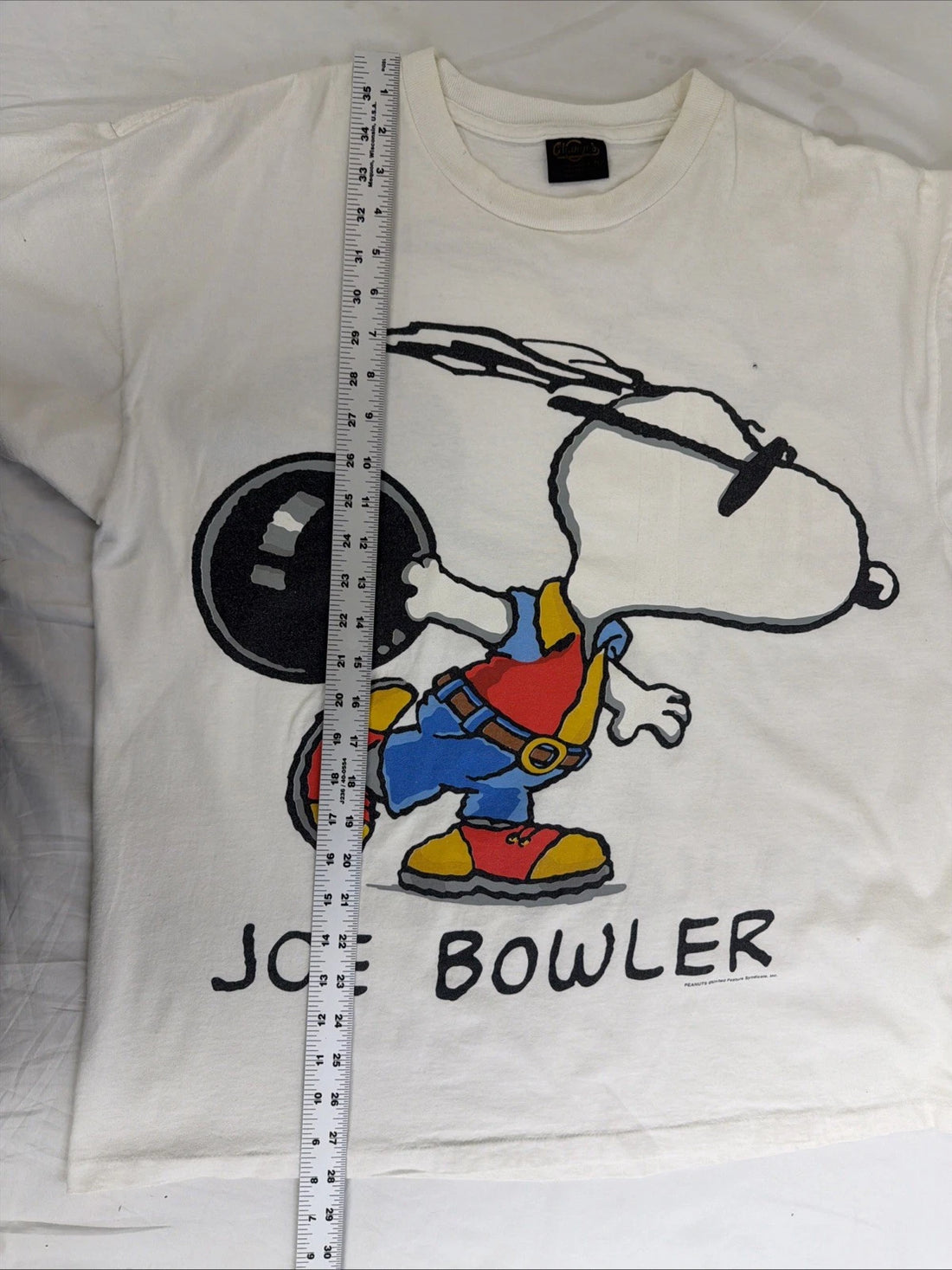 Vintage Joe Cool Bowler Peanuts Changes T-Shirt Size XL 90s