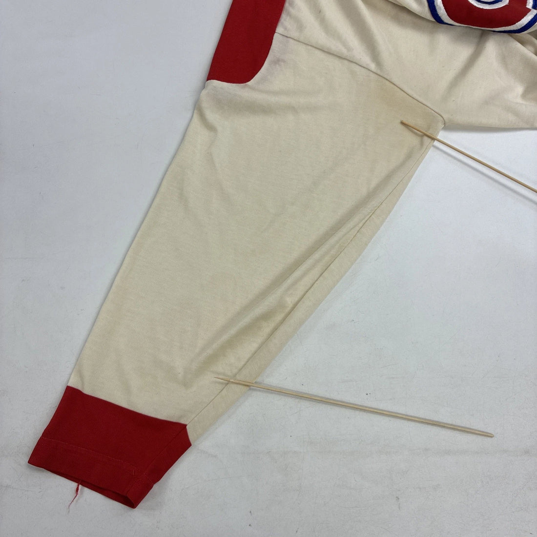Vintage Montreal Canadiens Guy LaFleur Sandow Sporting Knit Jersey Large 80s NHL