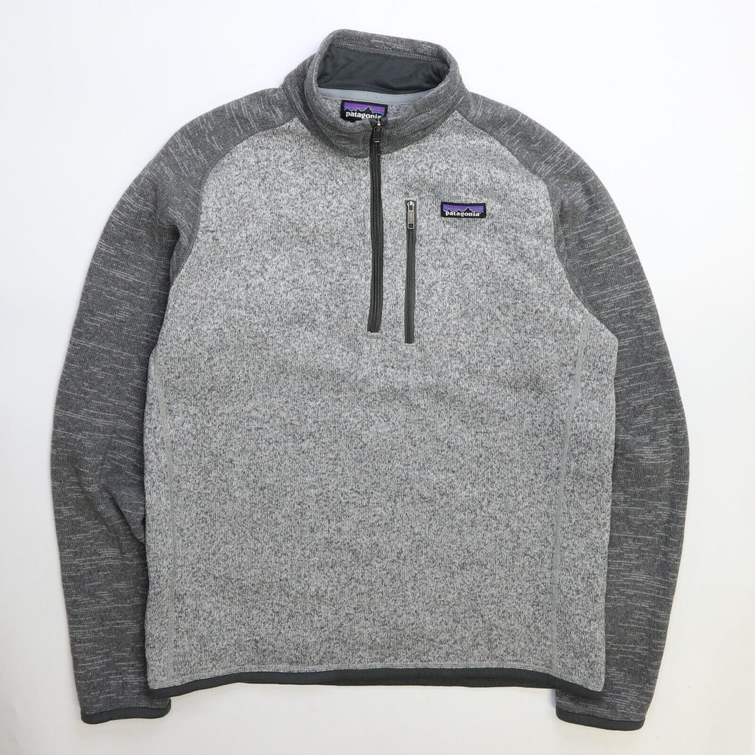 Patagonia Better Sweater Fleece Jacket Size Medium Gray Pullover