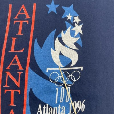 Vintage Atlanta Olympics 1996 T-Shirt Size Large 90s