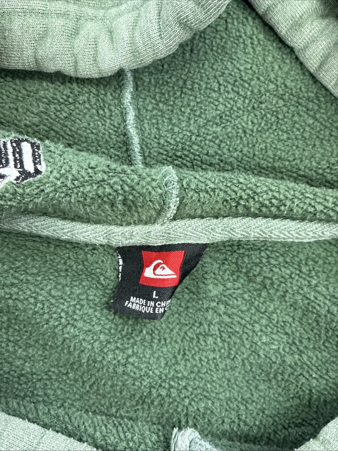 Vintage Quiksilver Sweatshirt Hoodie Size Large Y2K