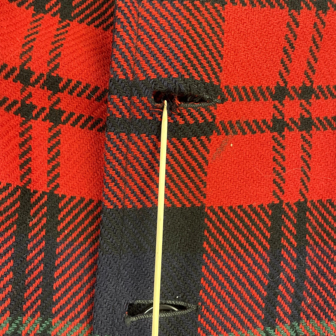 Vintage Pendleton Wool Coat Jacket Size Large Plaid
