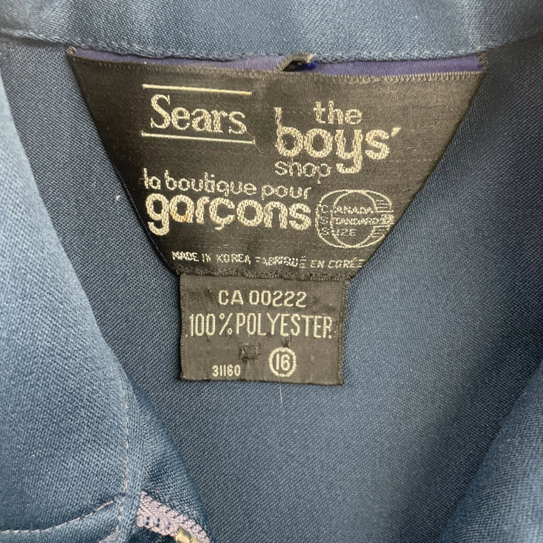 Vintage Canada Patch Light Jacket Youth Size 16