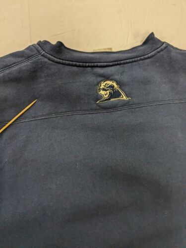 Vintage Pittsburgh Panthers Adidas Sweatshirt Crewneck Size XL Blue NCAA
