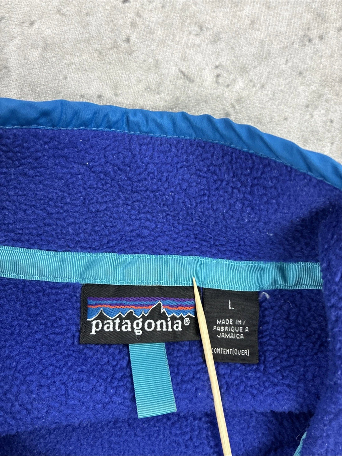 Vintage Patagonia Synchilla Snap T Fleece Jacket Size Large 90s