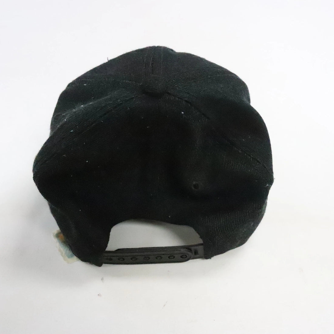 Vintage San Francisco 49ers Script Wool Snapback Hat Cap OSFA Black Dome 90s NFL