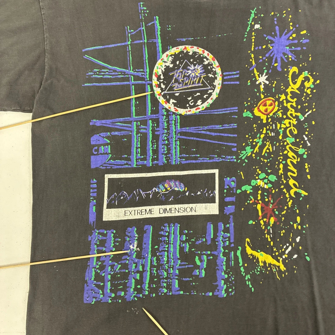 Vintage Top Spirit Switzerland T-Shirt Size XL