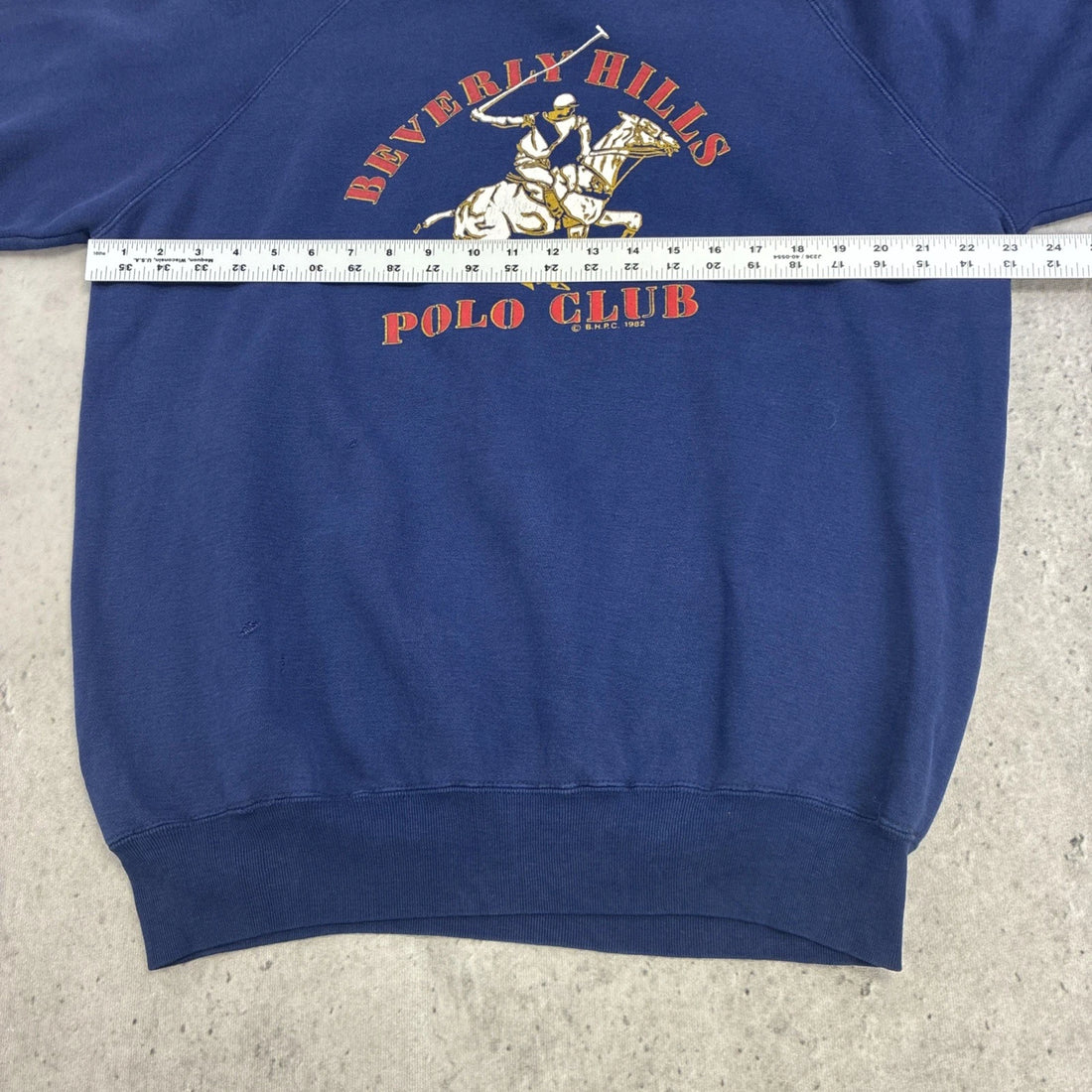 Vintage Beverly Hills Polo Club Crewneck Sweatshirt Size Large 80s