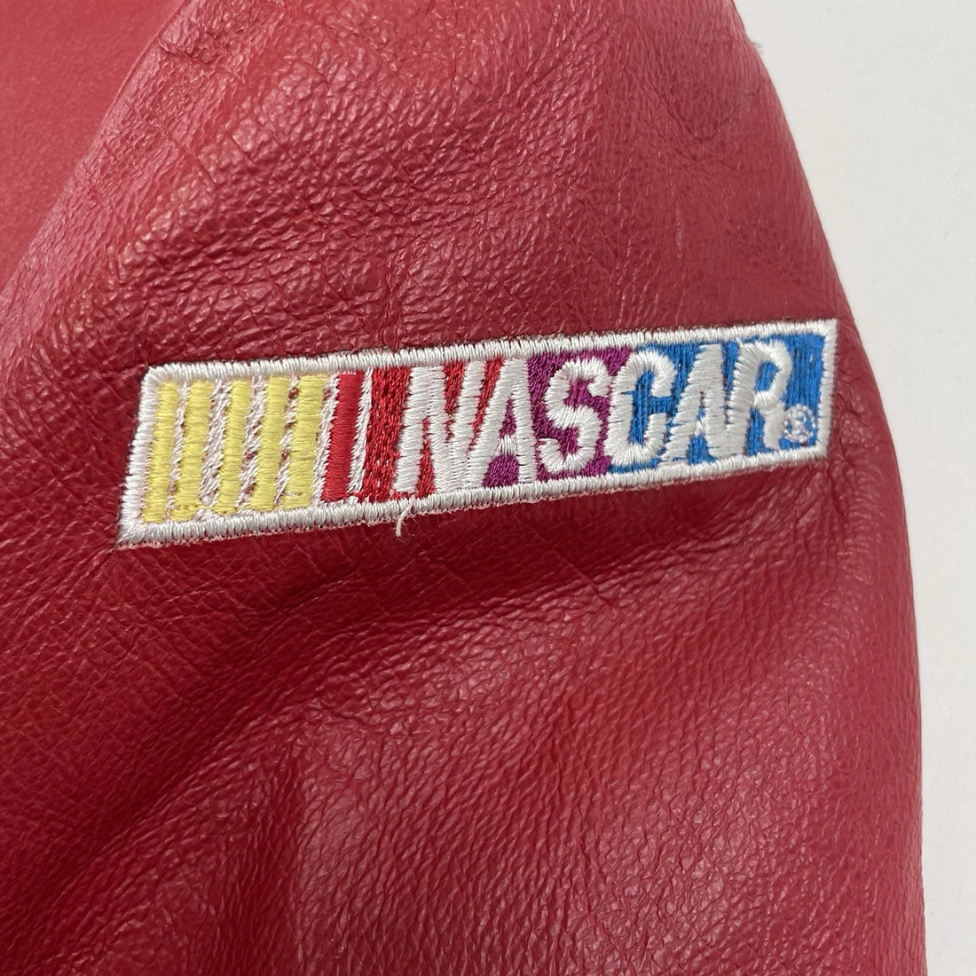 NASCAR Racing Leather Jacket Size Large Dupont